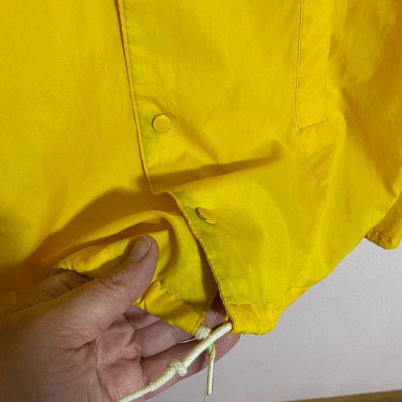 RARE! Vtg 70's Pla Jac by Dunbrooke Yellow Nylon Windbreaker “Doc’s Remedy” - Picture 8 of 10